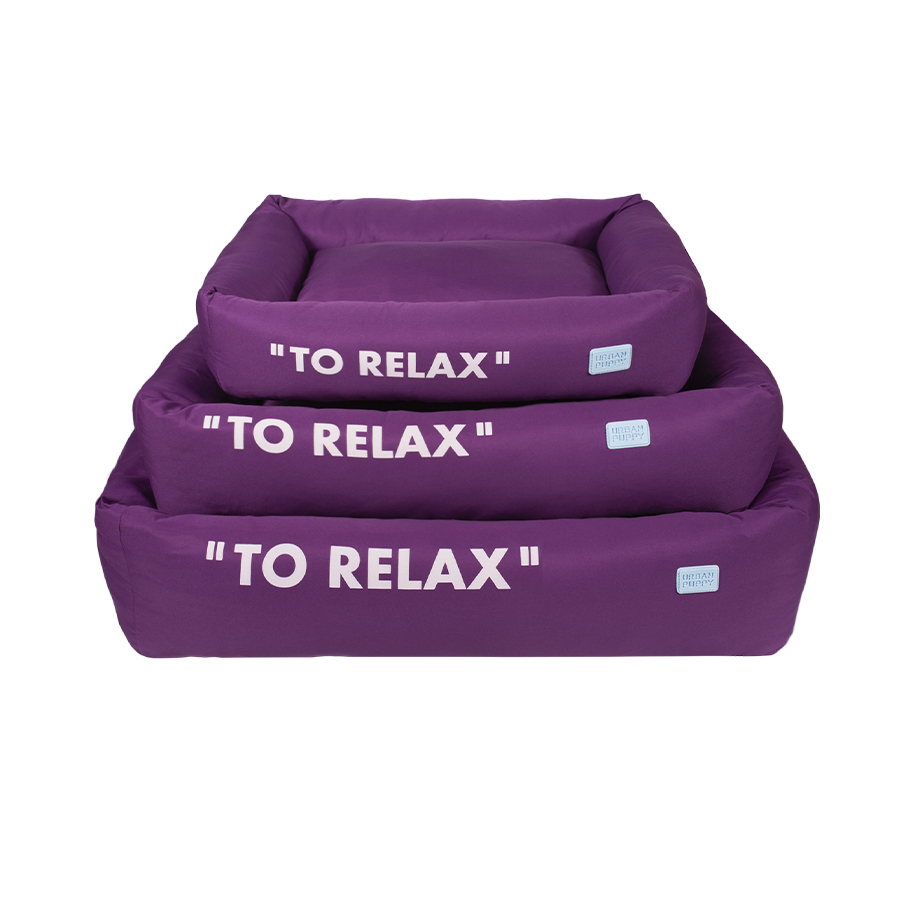 Cama Retangular Microfibra Basic To Relax - Roxo	