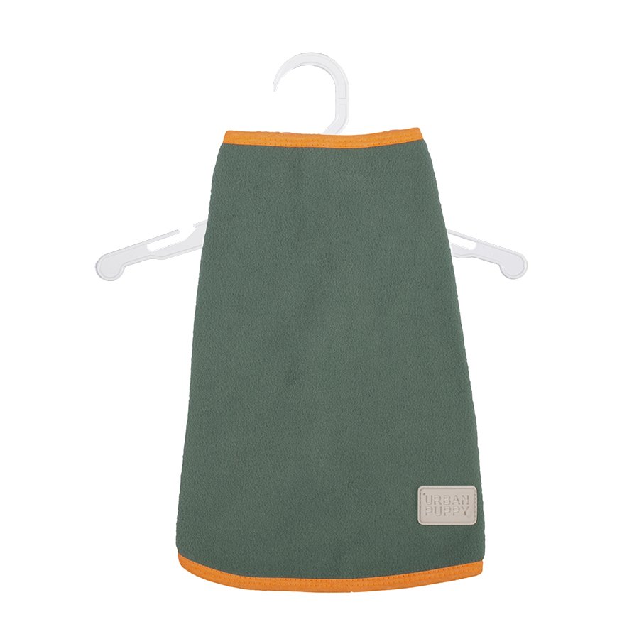 Casaco Fleece s/ Capuz Menta/Laranja 23